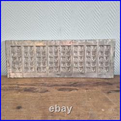 Antique Chocolate Mold Tulips Roses Patterns Cookie Bar Floral Holland Antique Chocolate Mold Tulips Roses Patterns Cookie Bar Floral Holland