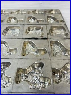 Antique Chocolate Mold with 42 Molds of Bunnies Hens Chickens Eggs and Bunnies Antique Chocolate Mold with 42 Molds of Bunnies Hens Chickens Eggs and Bunnies