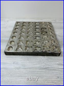 Antique Chocolate Mold with 42 Molds of Bunnies Hens Chickens Eggs and Bunnies Antique Chocolate Mold with 42 Molds of Bunnies Hens Chickens Eggs and Bunnies