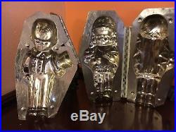 Antique Chocolate Molds Bride and Groom #s 23344 & 23343 Anton Reiche