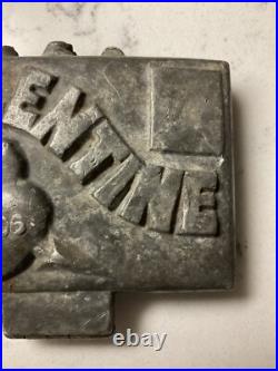Antique Chocolate VALENTINE Envelope Postage Stamp Letter Metal Mold Antique Chocolate VALENTINE Envelope Postage Stamp Letter Metal Mold