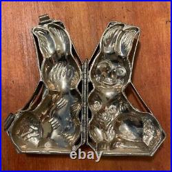 Antique Chocolate/candy Mold Bunny