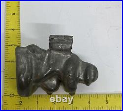 Antique Civil War Soldier#1052 Pewter Chocolate Candy Ice Cream Mold