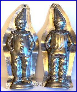 Antique Clown Chocolate Mold. 1930. 11 Tall. Laurosh Germany