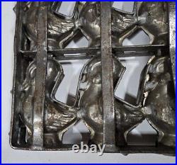 Antique Commercial 8 Ducks Chocolate Mold