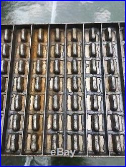 Antique Commercial Chocolate Candy Metal Mold LARGE- Peanuts
