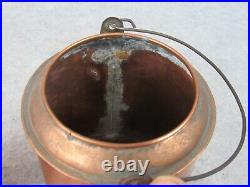 Antique Copper Candy Chocolate Vintage Cooking Double Boiler Melting Pot