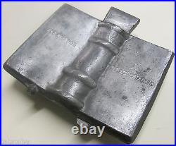 Antique E & Co. NY Patd 1888 CANDY CHOCOLATE MOLD Vintage Des. Coprd New York