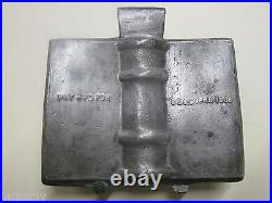 Antique E & Co. NY Patd 1888 CANDY CHOCOLATE MOLD Vintage Des. Coprd New York