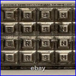 Antique Early Hershey Tin Chocolate Candy Bar Mold Squares Alphabet Vintage vtg Antique Early Hershey Tin Chocolate Candy Bar Mold Squares Alphabet Vintage vtg