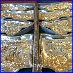Antique Easter Bunny Chocolate Molds Caged Hinged Rabbit Candy 5 Five 18x7x2 Antique Easter Bunny Chocolate Molds Caged Hinged Rabbit Candy 5 Five 18x7x2