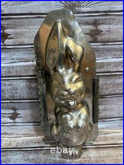 Antique Easter Bunny Rabbit Chocolate Candy Mold