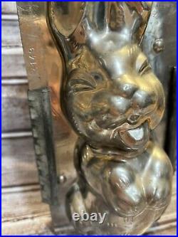 Antique Easter Bunny Rabbit Chocolate Candy Mold