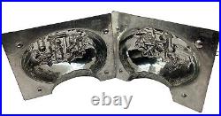 Antique Easter Chocolate Mold Rabbits Gesetzl Gesschutzt #5308 Germany H Berlin