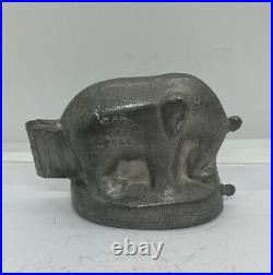 Antique Elephant #656 Pewter Chocolate Candy Ice Cream Mold