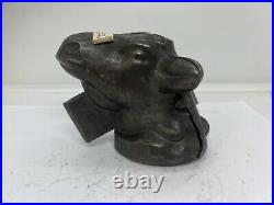 Antique Elk #493 Pewter Chocolate Candy Ice Cream Tri Mold