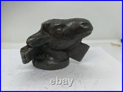 Antique Elk #493 Pewter Chocolate Candy Ice Cream Tri Mold