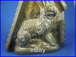 Antique Eppelsheimer #4047 Easter Bunny Rabbit Metal Candy Chocolate Mold