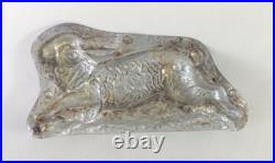 Antique Eppelsheimer Bunny Rabbit Running On Grass Chocolate Mold #4742 Antique Eppelsheimer Bunny Rabbit Running On Grass Chocolate Mold #4742