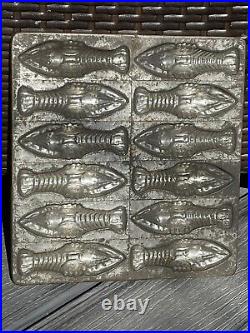 Antique Eppelsheimer Chocolate Mold Lobsters RARE