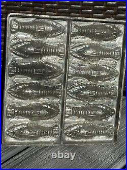 Antique Eppelsheimer Chocolate Mold Lobsters RARE
