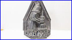 Antique Eppelsheimer & Co Santa Claus Sack Chimney Christmas Chocolate Mold RARE