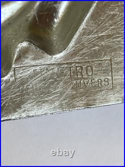 Antique Et Metro Metal Two Part Scooter Chocolate Mold AS IS Not Matching Number