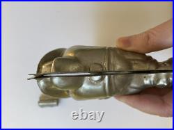 Antique Et Metro Metal Two Part Scooter Chocolate Mold AS IS Not Matching Number
