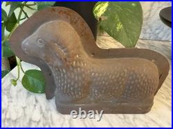Antique European Lamb/Ram Tin Chocolate Mold/ Easter/Christmas/collectors