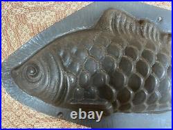 Antique Europeon Chocolate Mold 13 in. Long