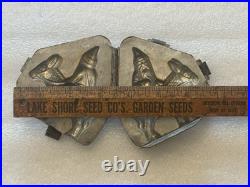 Antique Father Christmas Santa Riding Donkey Mule Tin Christmas Chocolate Mold Antique Father Christmas Santa Riding Donkey Mule Tin Christmas Chocolate Mold