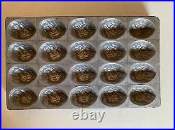 Antique French Commercial Chocolate Truffle Candy Metal Mold