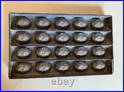 Antique French Commercial Chocolate Truffle Candy Metal Mold