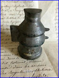 Antique French RARE Bee Hive Heavy Metal Boulangerie Chocolate Cake Candle Mold