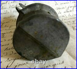 Antique French RARE Bee Hive Heavy Metal Boulangerie Chocolate Cake Candle Mold
