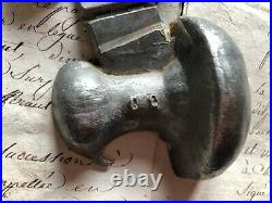 Antique French RARE Mushroom Toadstool Heavy Metal Boulangerie Chocolate Mold