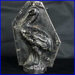 Antique French Stork Chocolate Mold Circa 1900