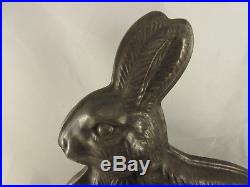 Antique GRISWOLD Cast Iron Easter Bunny Rabbit Cake Chocolate Mold 862 & 863
