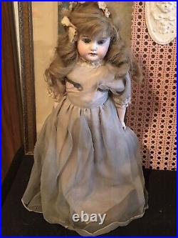 Antique German Armand Marseille Bisque Doll with Teeth. Mold # 1894 ORIGINAL