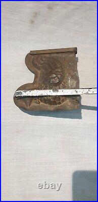 Antique German Chocolate Mold Mould / Candle Mold Original Collectible