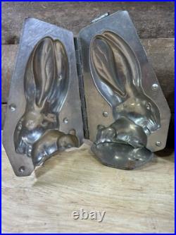 Antique German Chocolate Molds Walter Berlin One Bunny Rabbit One Dino Egg Antique German Chocolate Molds Walter Berlin One Bunny Rabbit One Dino Egg