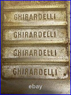 Antique Ghirardelli Chocolate Bar Mold Early 1900's California Factory Shop