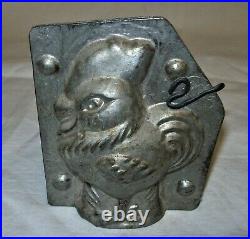 Antique H. Walter Chocolate Mold Rooster #8819