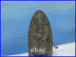 Antique H. Walther Candy Co. Berlin chocolate mold Santa / Father Christmas