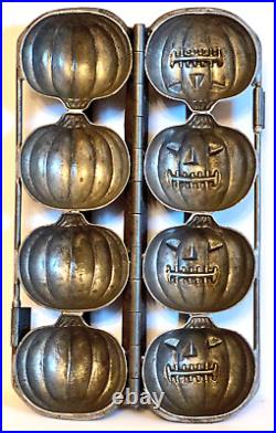 Antique Halloween Chocolate Mold. Jack-o-lantern. Anton Reiche