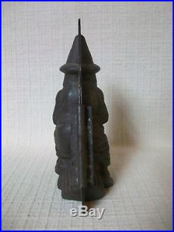 Antique Halloween Signed Weygandt Co. Witch Chocolate Mold Made In Germany