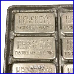 Antique Hersheys Chocolate 16 Bar Mold Heavy Cast Metal