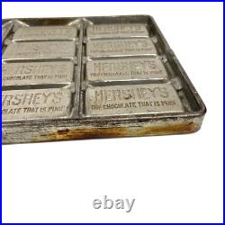 Antique Hersheys Chocolate 16 Bar Mold Heavy Cast Metal