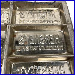 Antique Hersheys Chocolate 16 Bar Mold Heavy Cast Metal