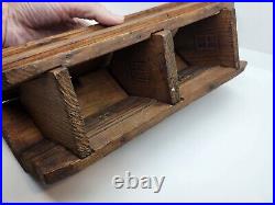 Antique House Wood Box Butter Chocolate Cheese Mold 5 Piece House